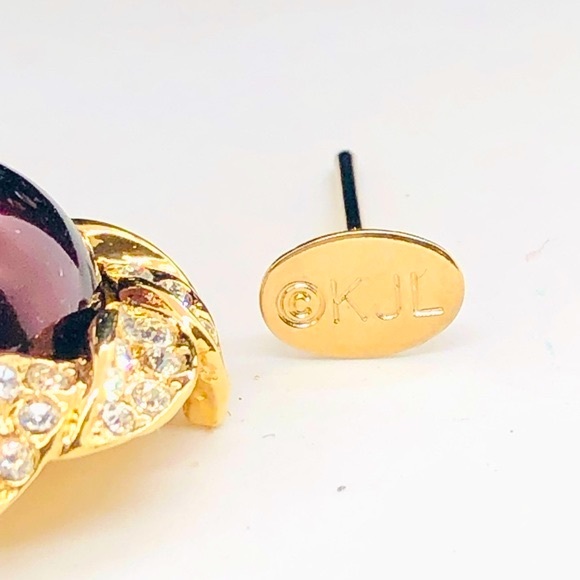 RARE Vintage KJL Kenneth Jay Lane Interchangeable Pendant Set - Picture 6 of 11